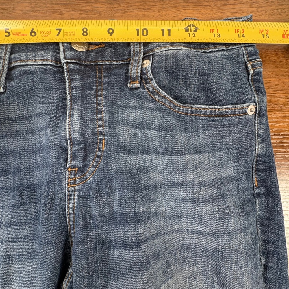 Banana Republic High-Rise Slim Jeans Womens Size 2 Dark Wash Stretch Denim - Picture 7 of 12